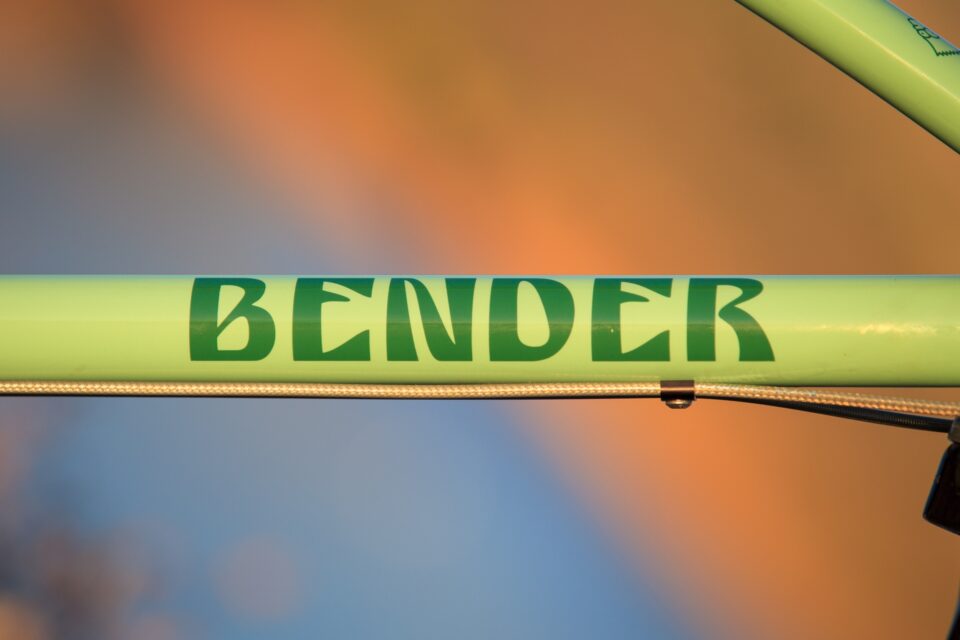 Bender Bikes offers stock geometry