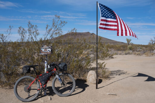 Mojave Solitaire Bikepacking Route