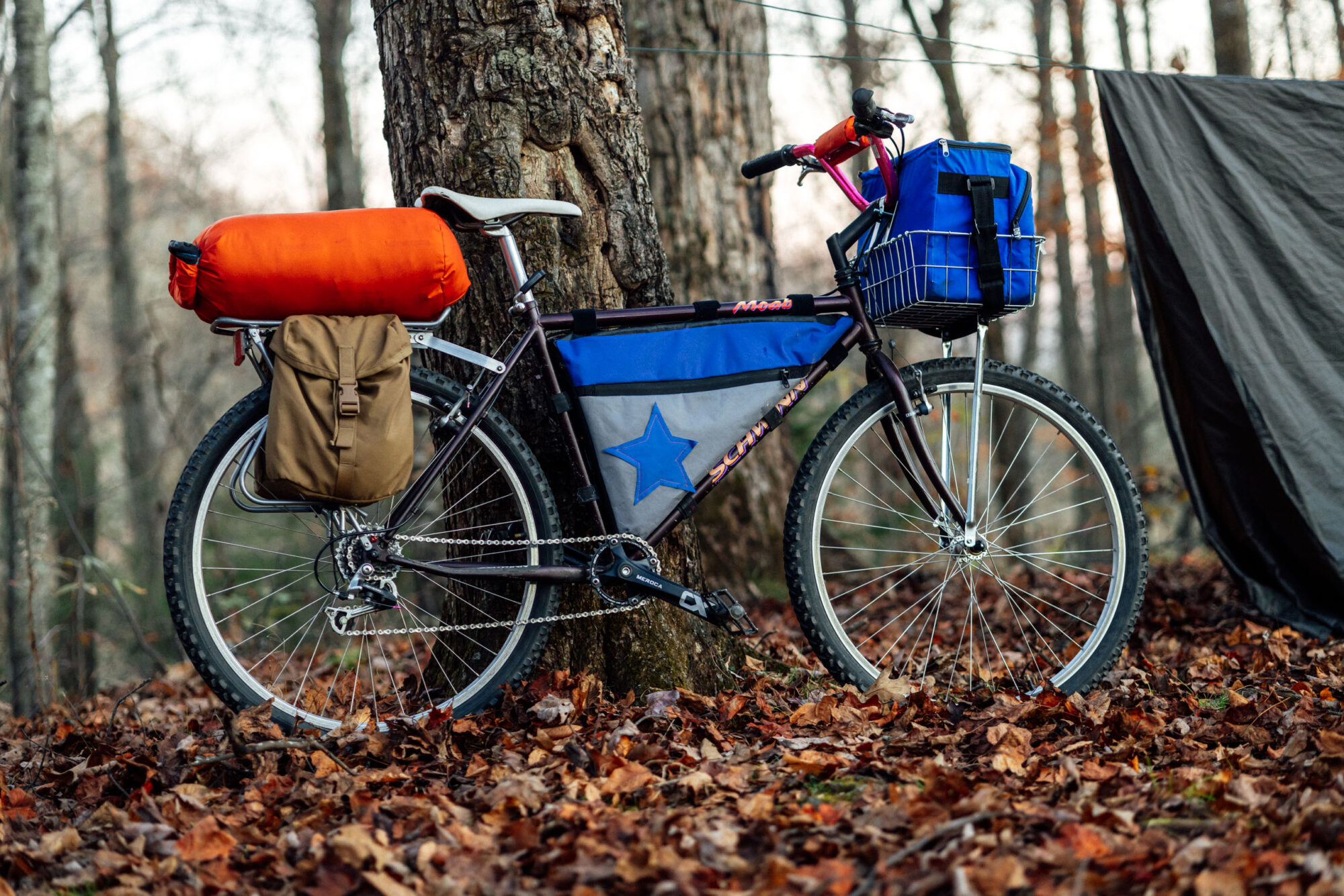 1994 Schwinn Moab, budget bikepacking build-off