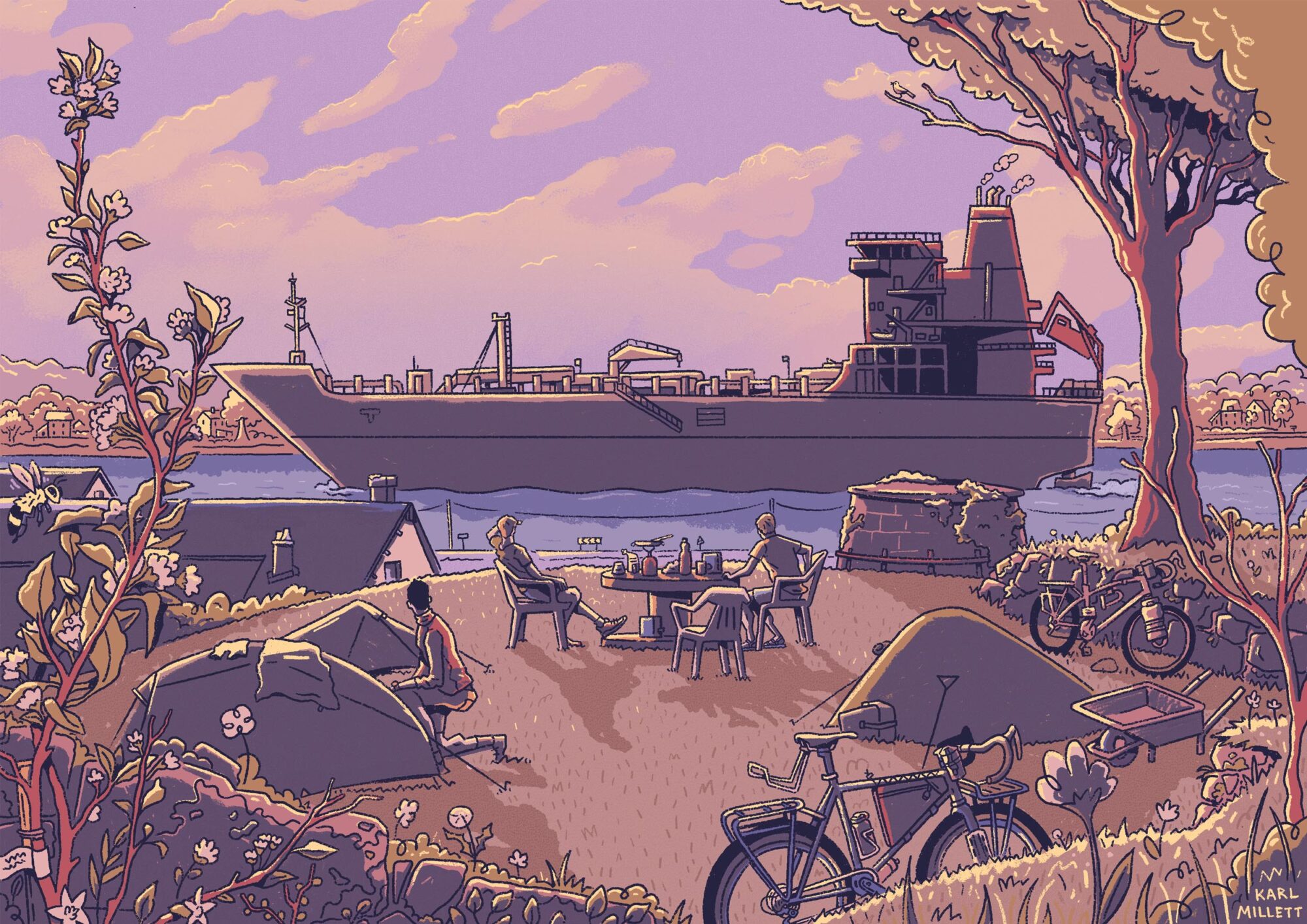Karl Millett illustration