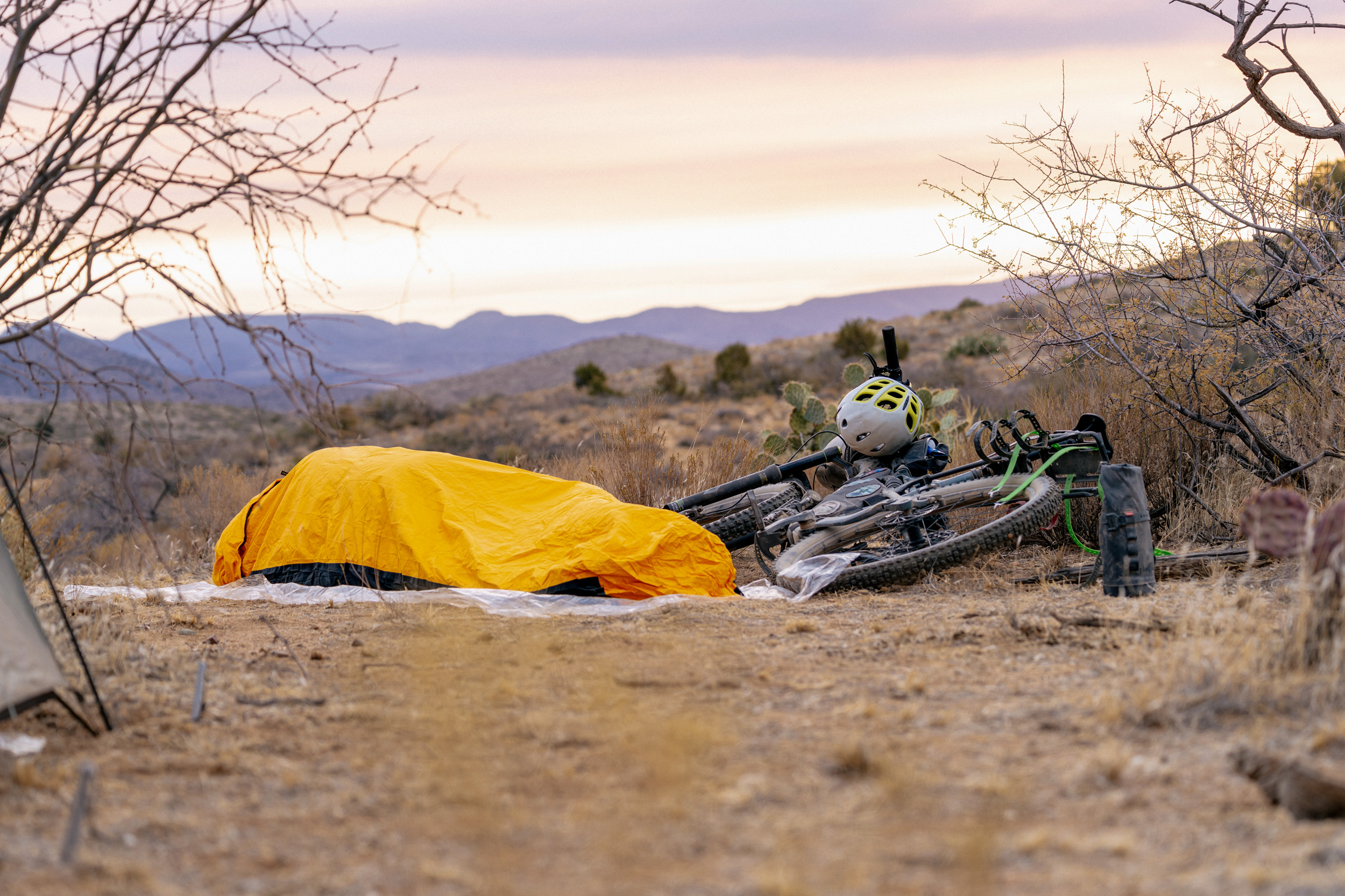 Two Ultralight Bivy Setups video