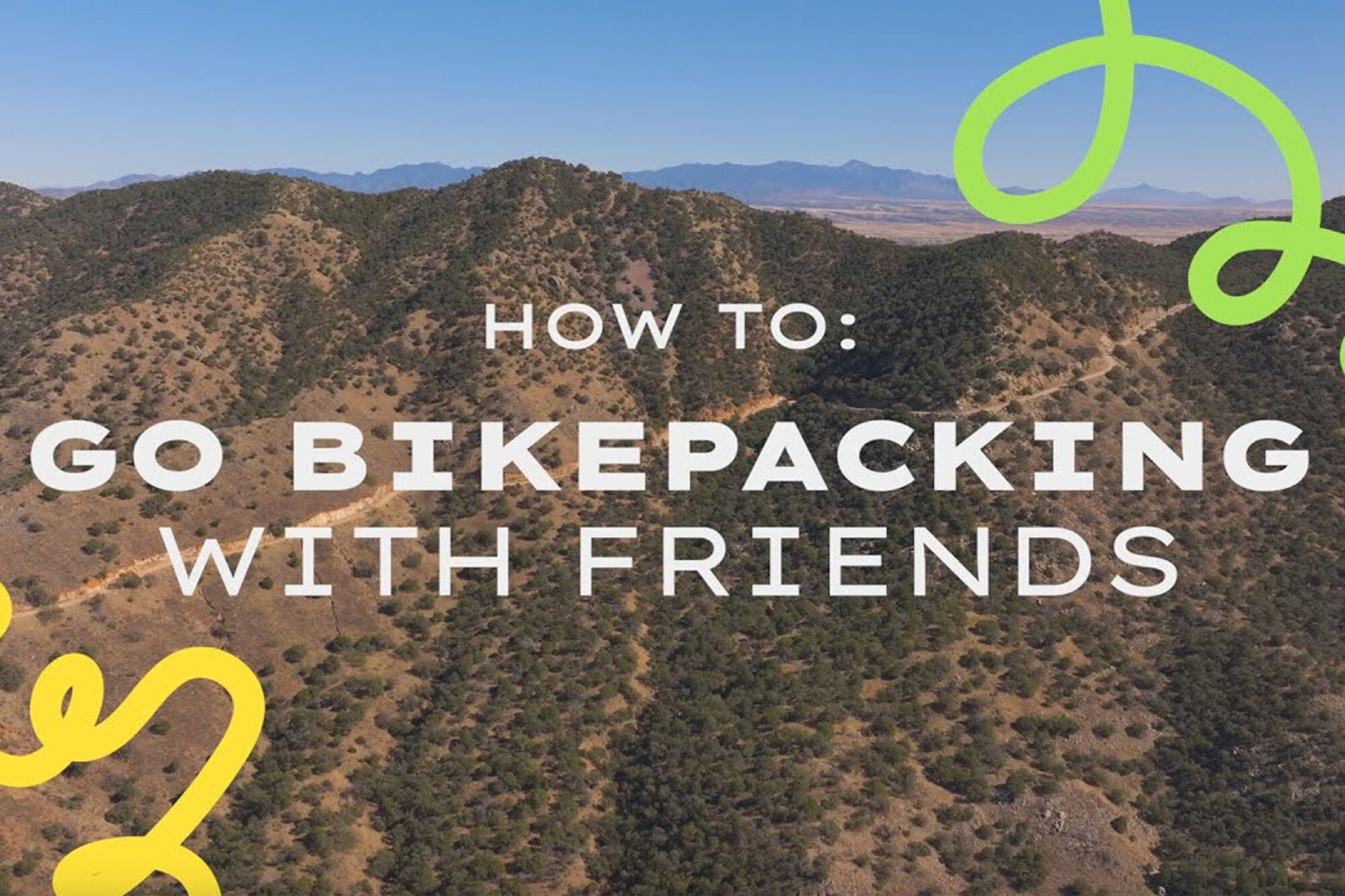 how to go bikepacking with friends