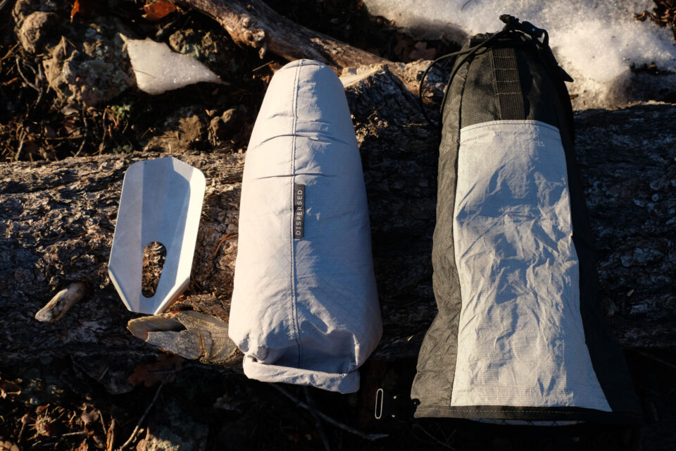 dispersed dropper seat bag