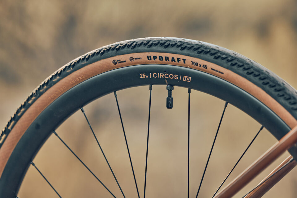 Teravail Launches Circos Carbon Gravel Rim, Updraft Tire, and Tubeless Valves