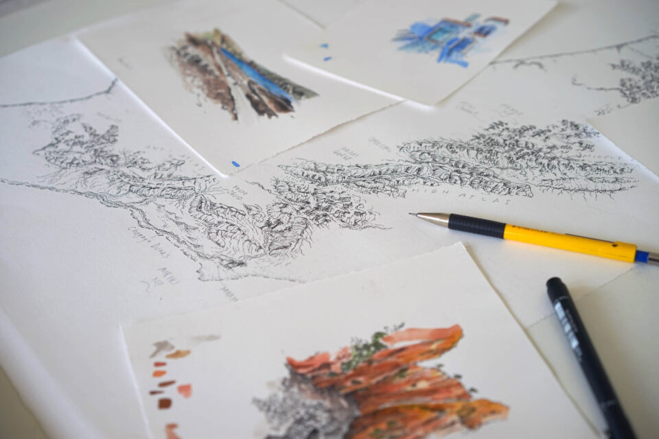 Route of Caravans Map