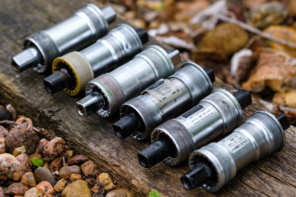 Square taper bottom brackets