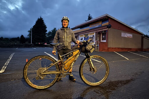 Dicky Hibbert 2025 Highland Trail 500 Winner