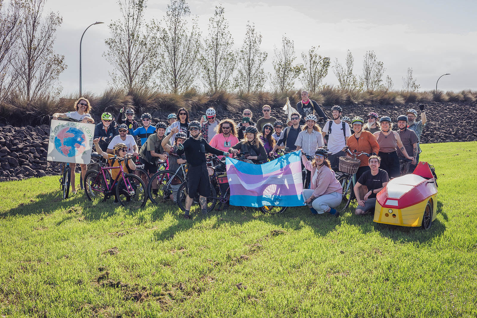 robbie Webb trans around the world record