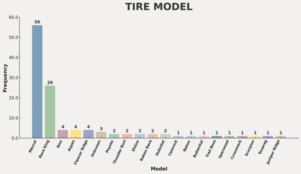 2025 Tour Divide stats