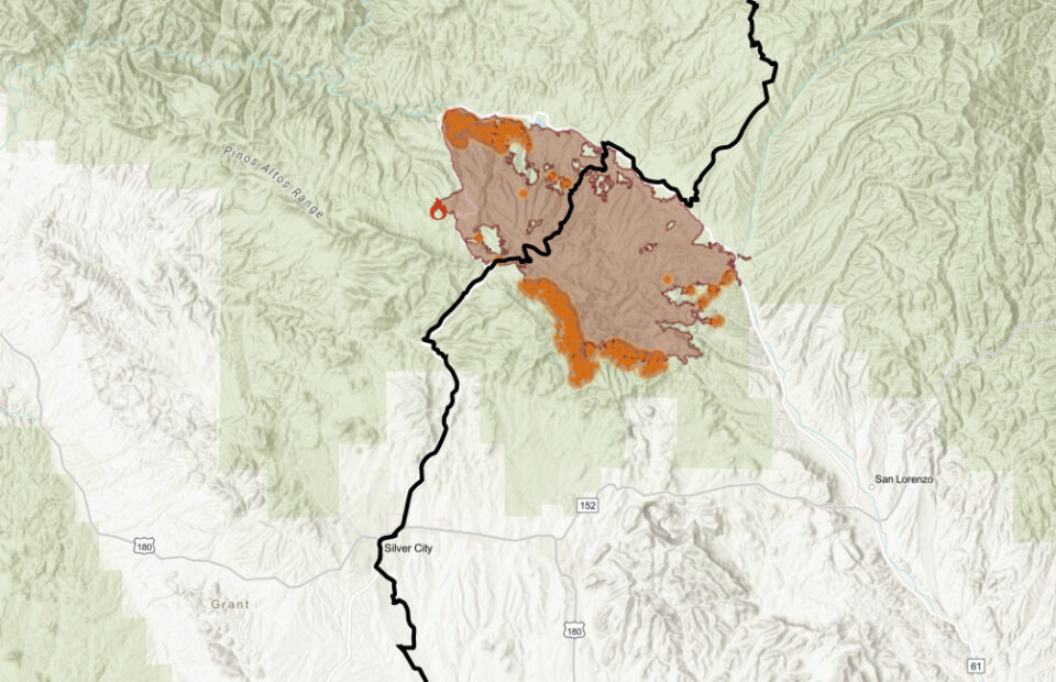 2025 Tour Divide Fires