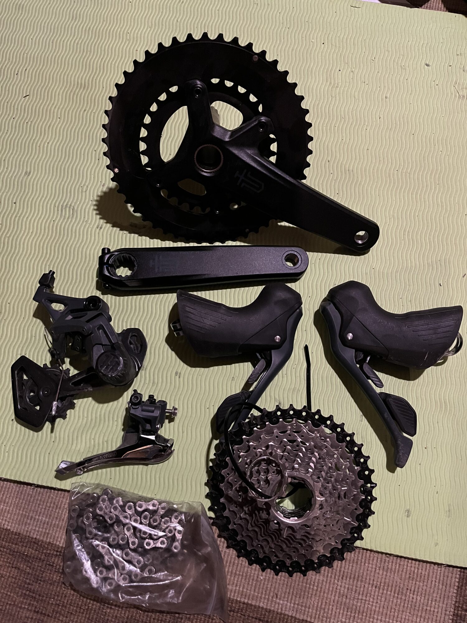 Microshift sword 2x10 group + shimano brakes - BIKEPACKING.com
