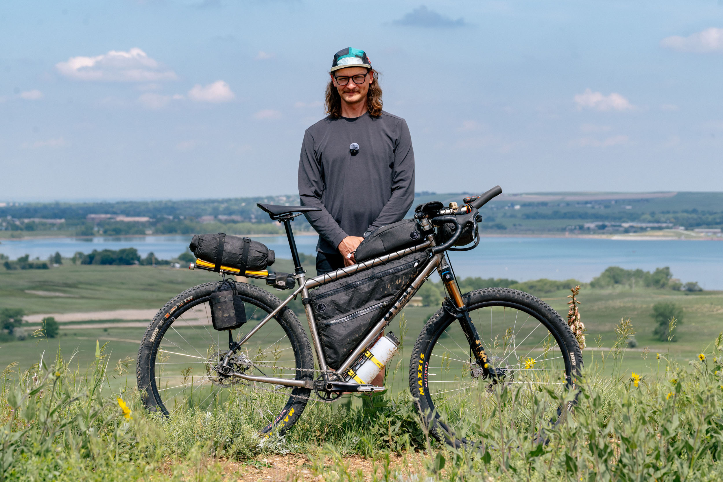 Justin McKinley 2025 Tour Divide Set Up