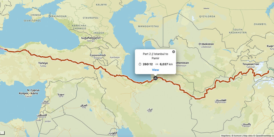 Sofiane Sehili Eurasia Record Map