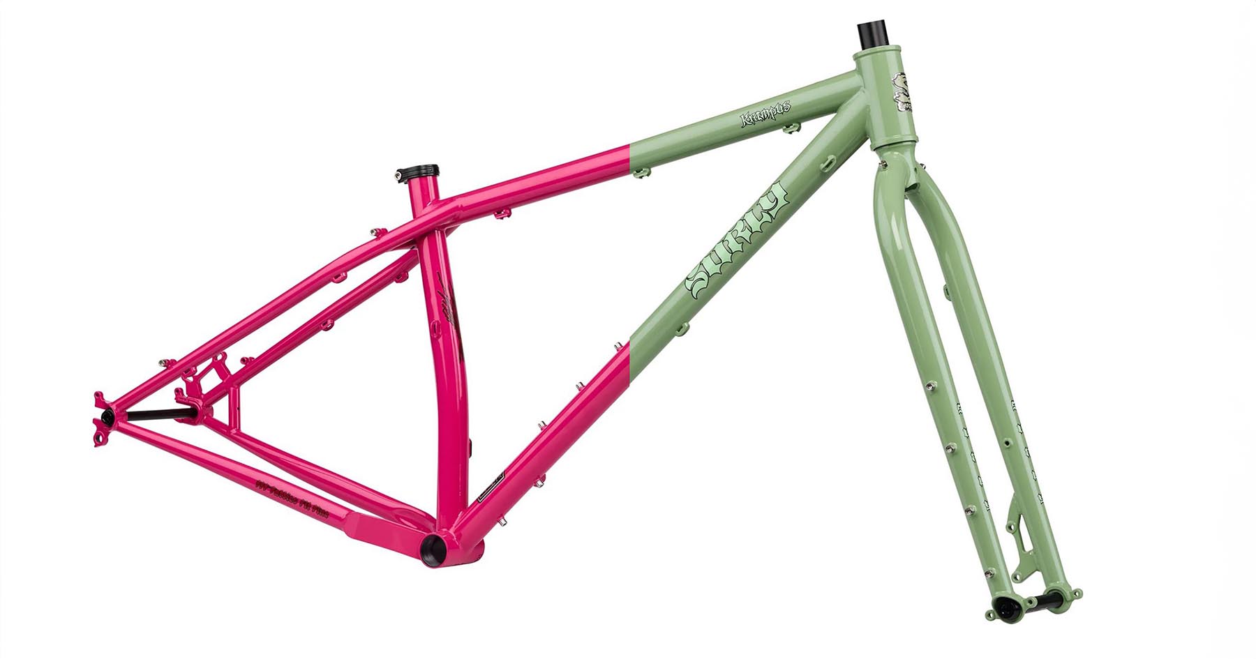 ゾリータ　マルチグラスコード　プリティ　コラボ Surly Krampus has Two New Colors - BIKEPACKING.com