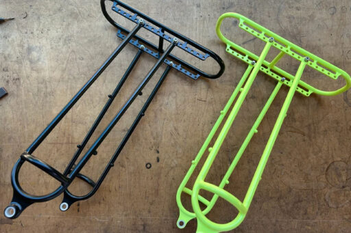 hunter cycles cargo rack axle