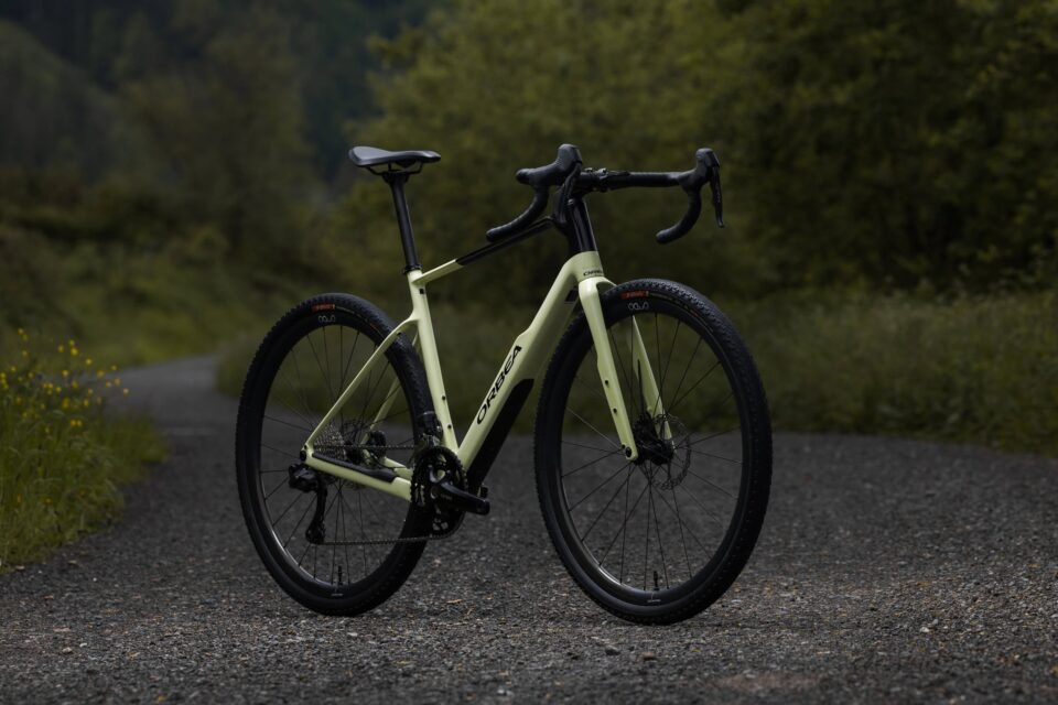 The New Orbea Terra Clears a 50mm Tire and has Cargo Mounts