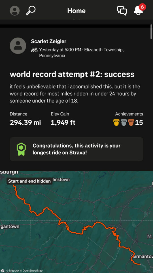 Scarlet Zeigler World Record