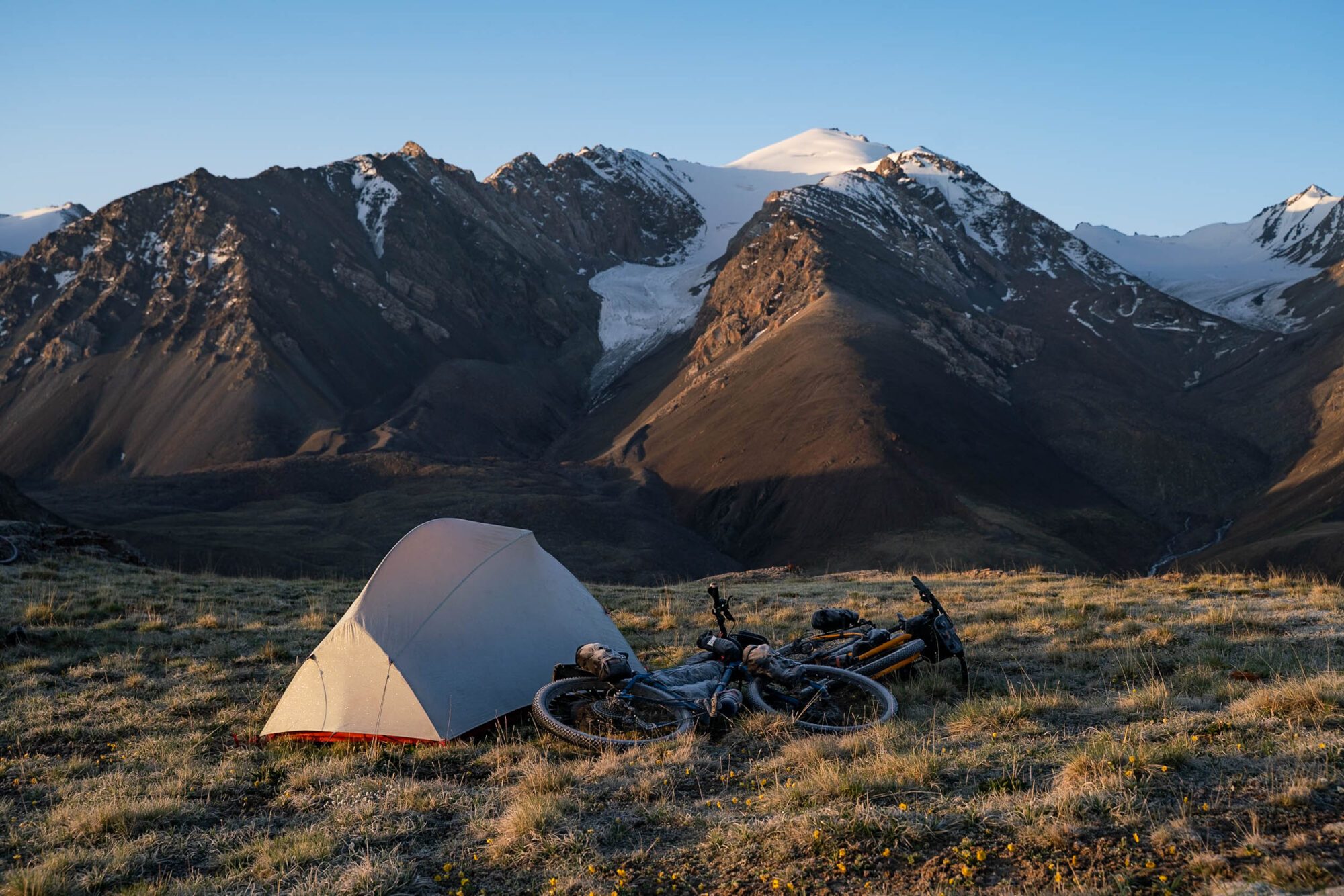 Spring in the Tian Shan Mountains, Bikepacking Kyrgyzstan