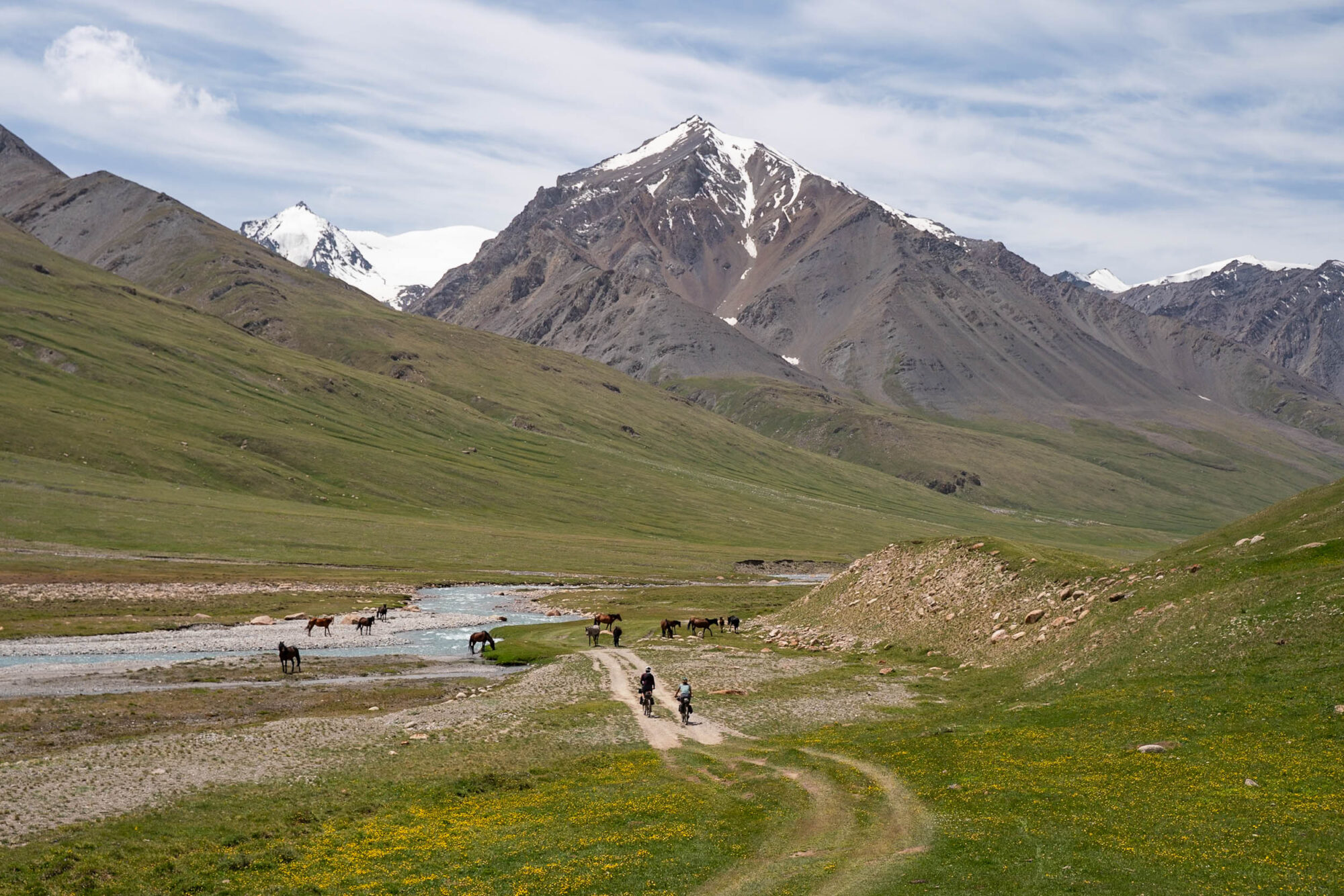 Spring in the Tian Shan Mountains, Bikepacking Kyrgyzstan