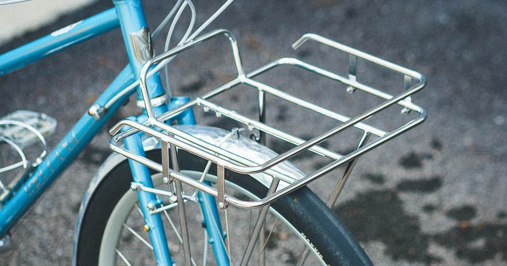 Grand Porte-bagages Avant Vélo Vintage – Fabrication Française – Occasion
