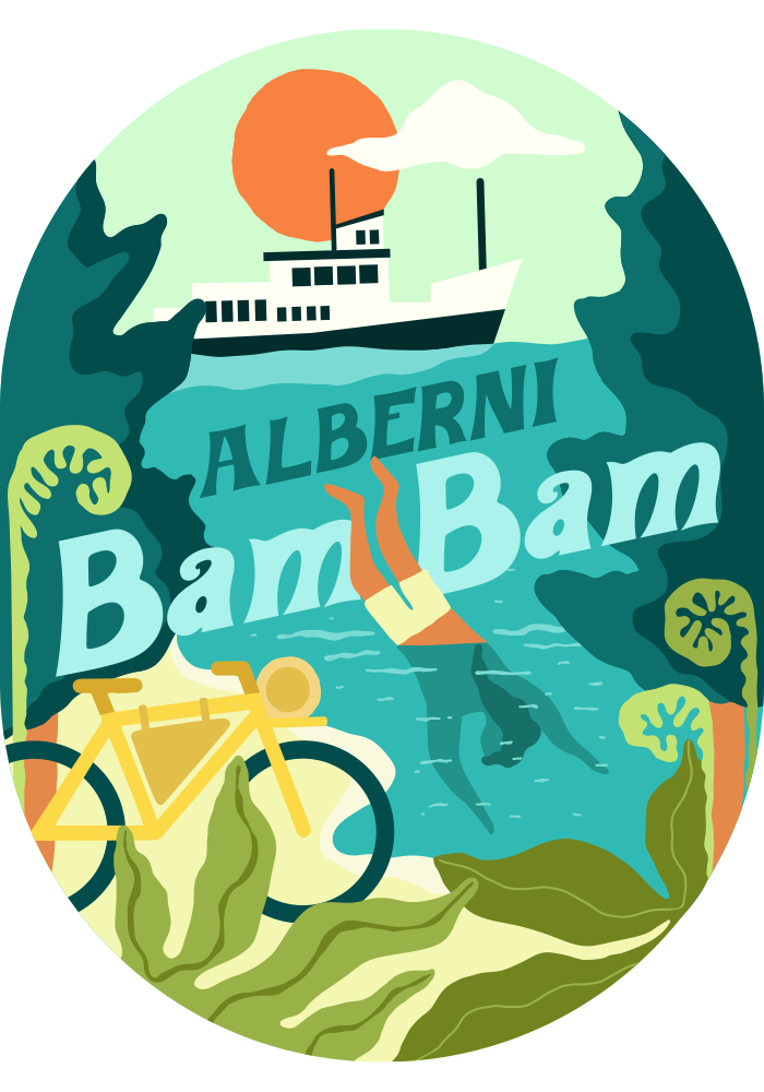 alberni bam bam bikepacking route