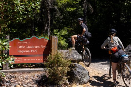Alberni Bam Bam bikepacking route, Vancouver Island