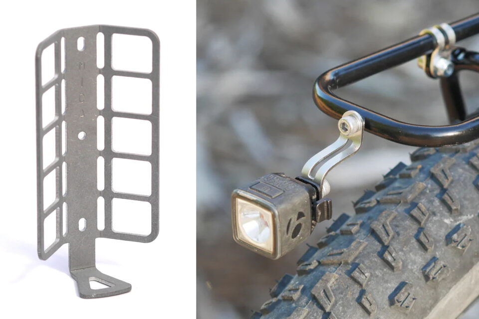 The Mica Sideburns Cargo Cage and Rear Light Bracket are Made in Canada