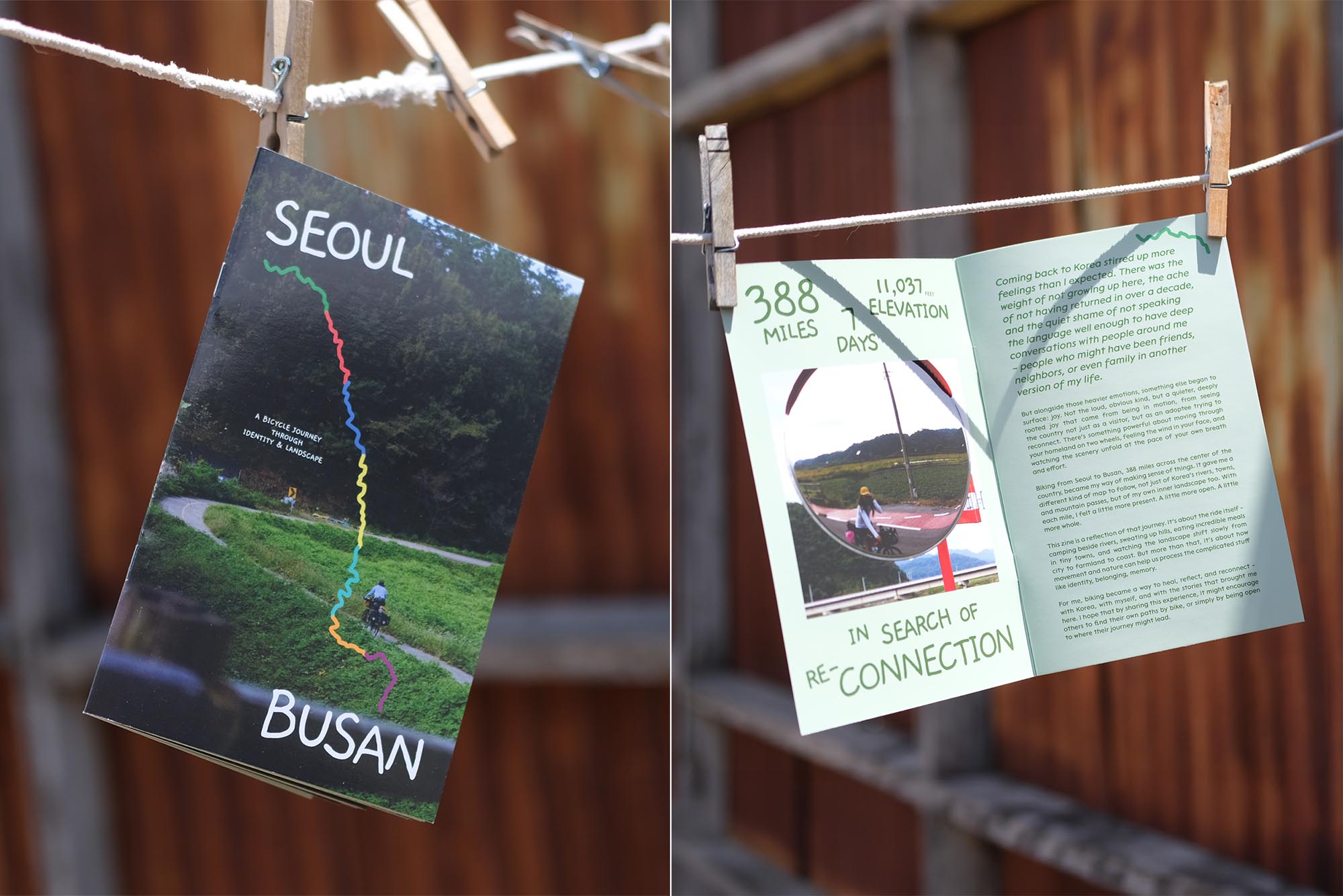 Seoul to Busan Zine