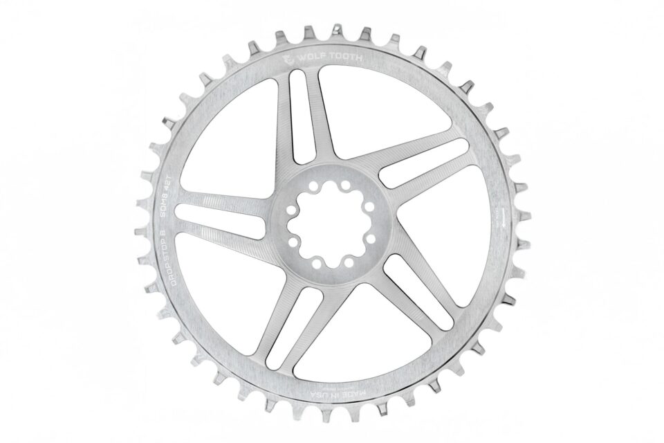 Wolf Tooth Launches Raw Silver Gravel Chainrings