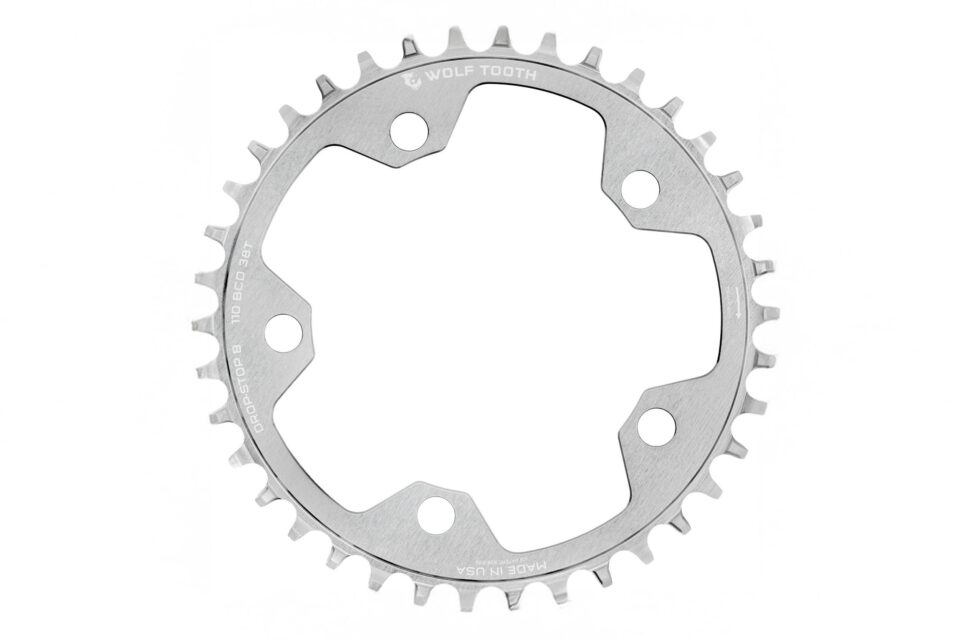 Wolf Tooth Launches Raw Silver Gravel Chainrings