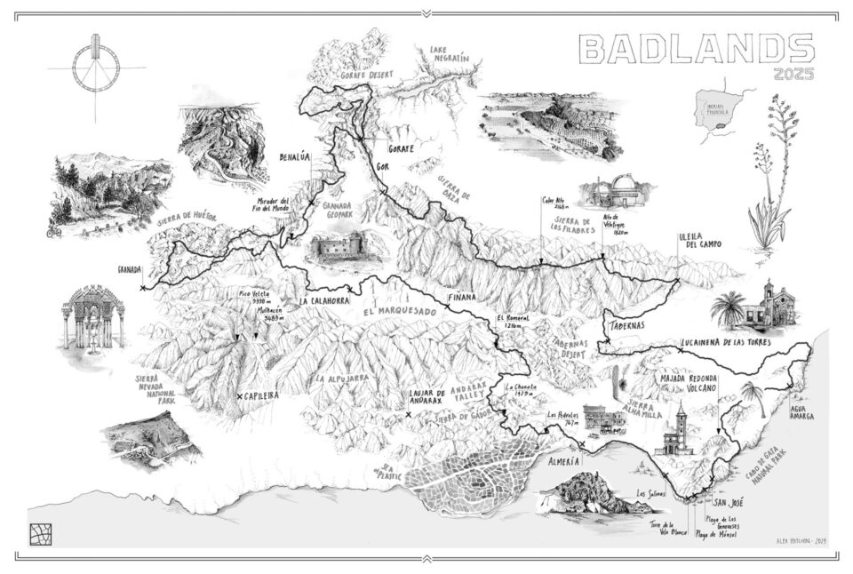 Badlands 2025 Map