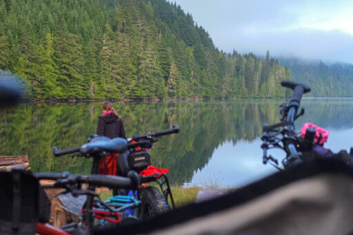 log jam loop, british columbia