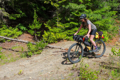 log jam loop, british columbia