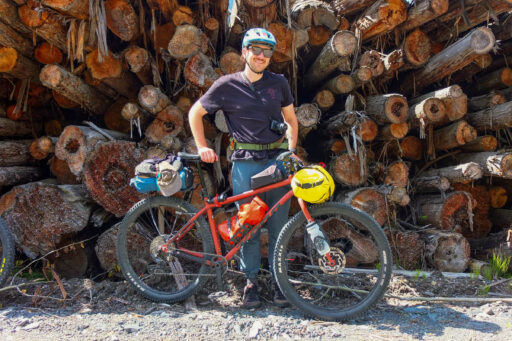 log jam loop, british columbia
