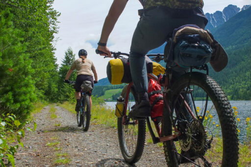 log jam loop, british columbia