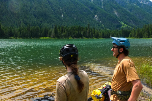 log jam loop, british columbia