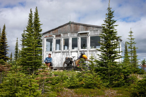 around the babines, bikepacking route