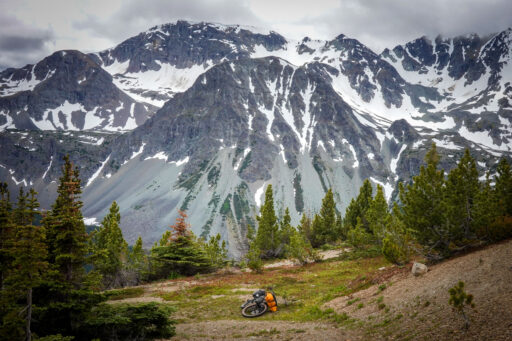 around the babines, bikepacking route