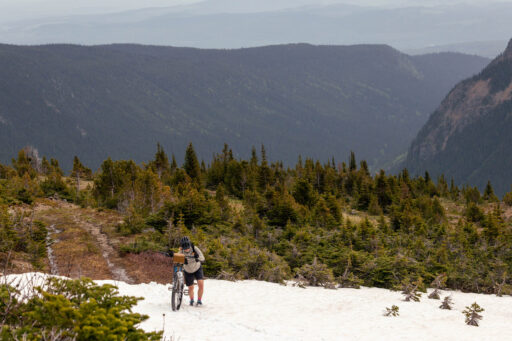 around the babines, bikepacking route