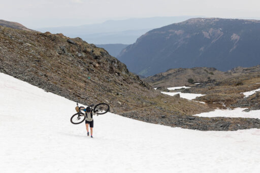 around the babines, bikepacking route