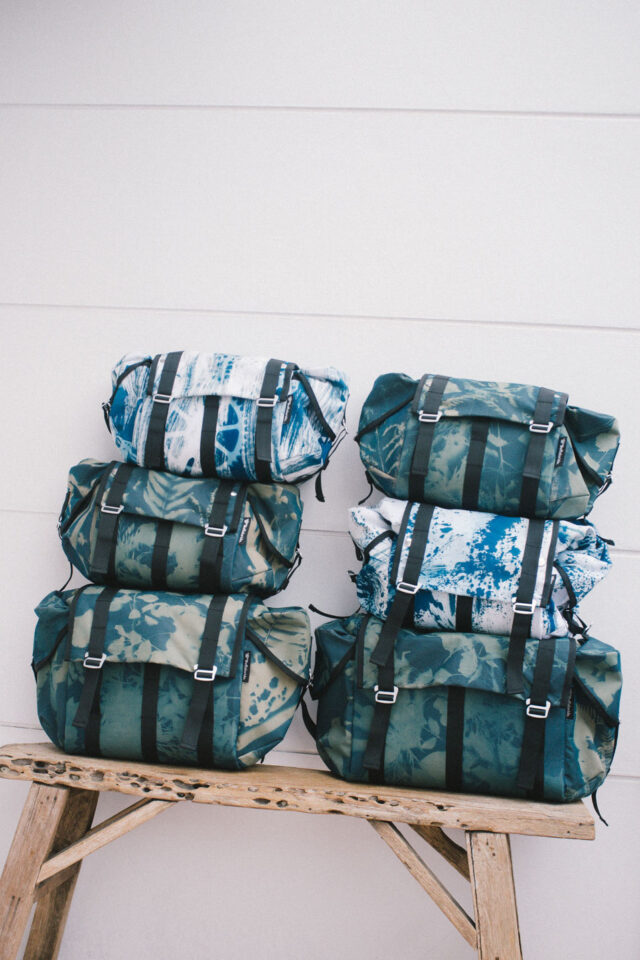 Buffalo Bags cyanotype