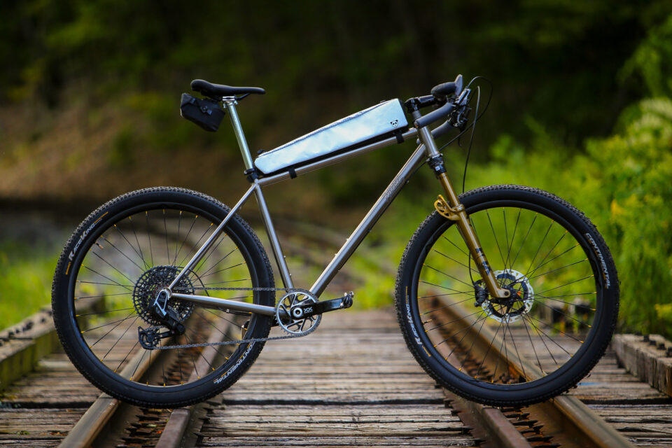 Ian’s Horse Cycles Ti Rambler is a Titanium Dream Rig