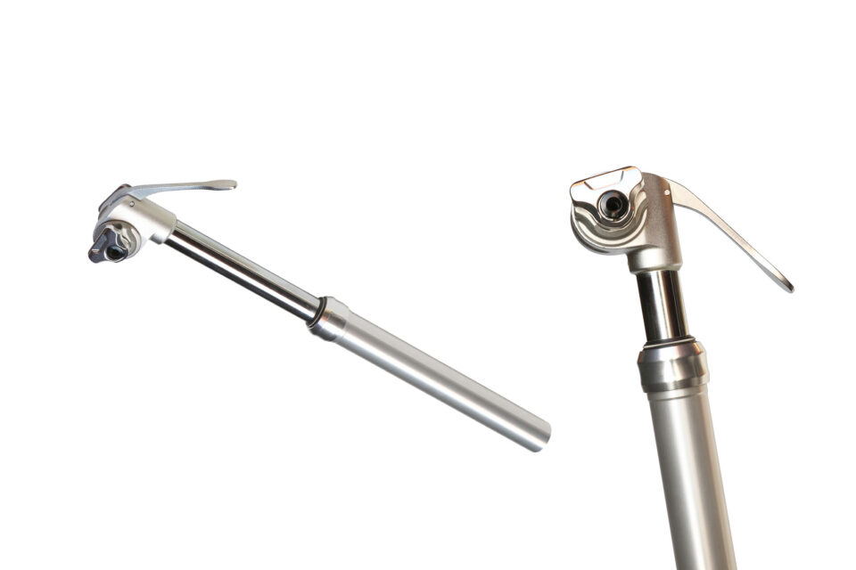 The New 27.2mm IRD Airdrop Dropper Seatpost Comes in Silver