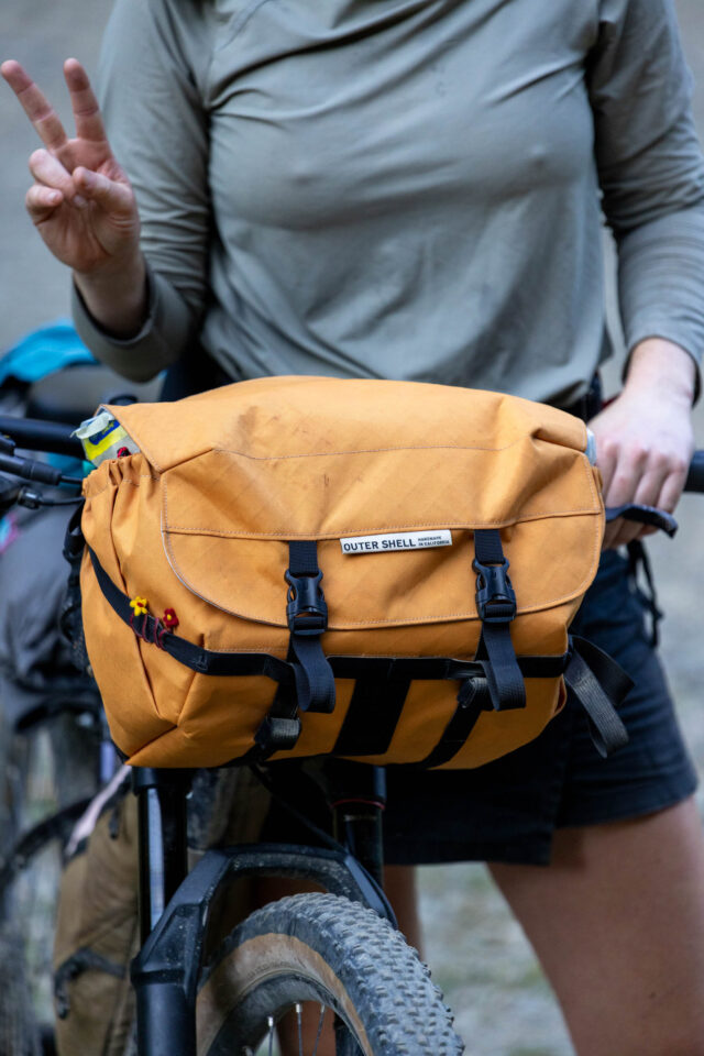 outer shell mega bar bag review
