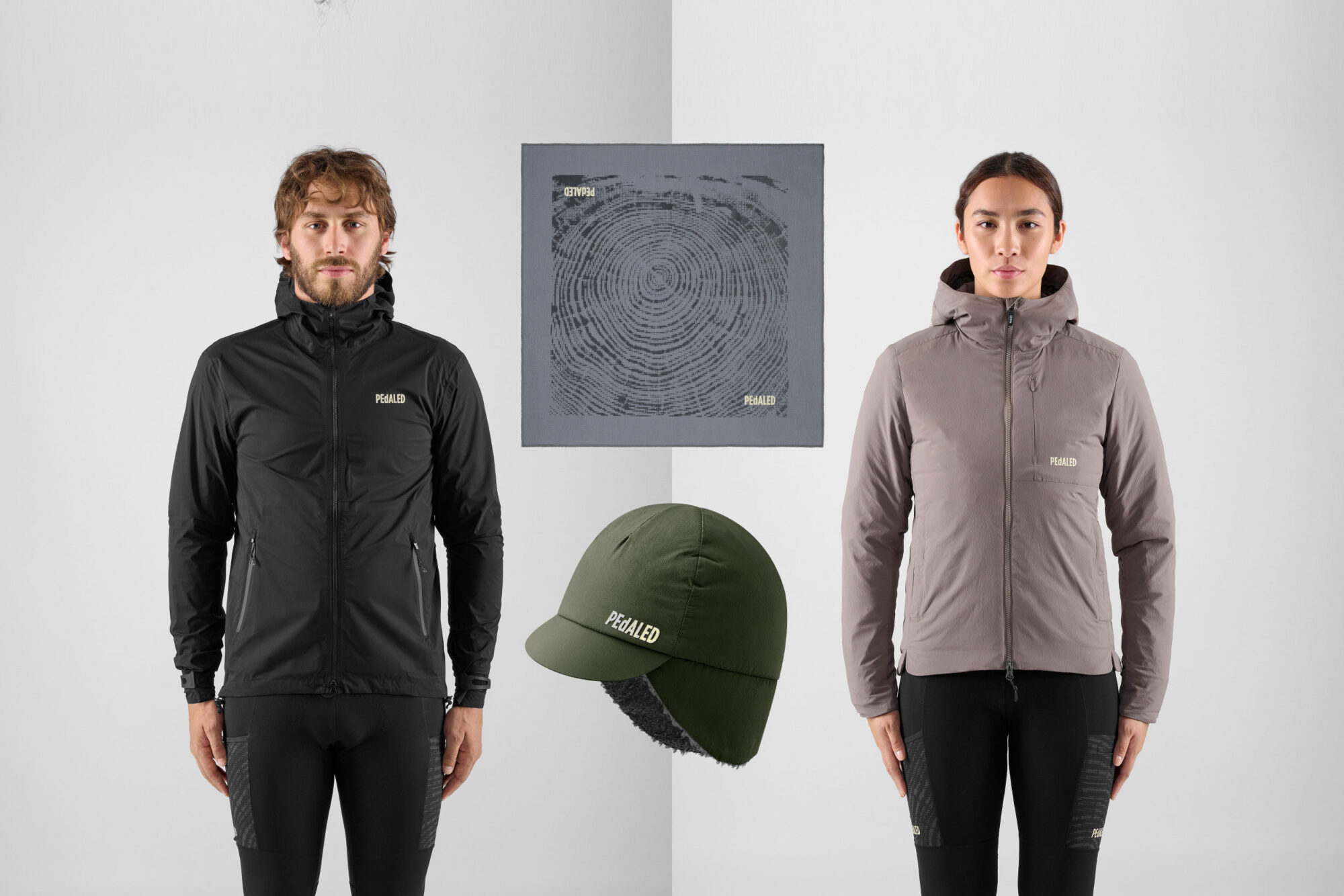 PEdALED ODYSSEY SHELL JACKET（DARK RED） Winter Waterproof Hooded Cycling Jacket - Dark Red | PEdALED