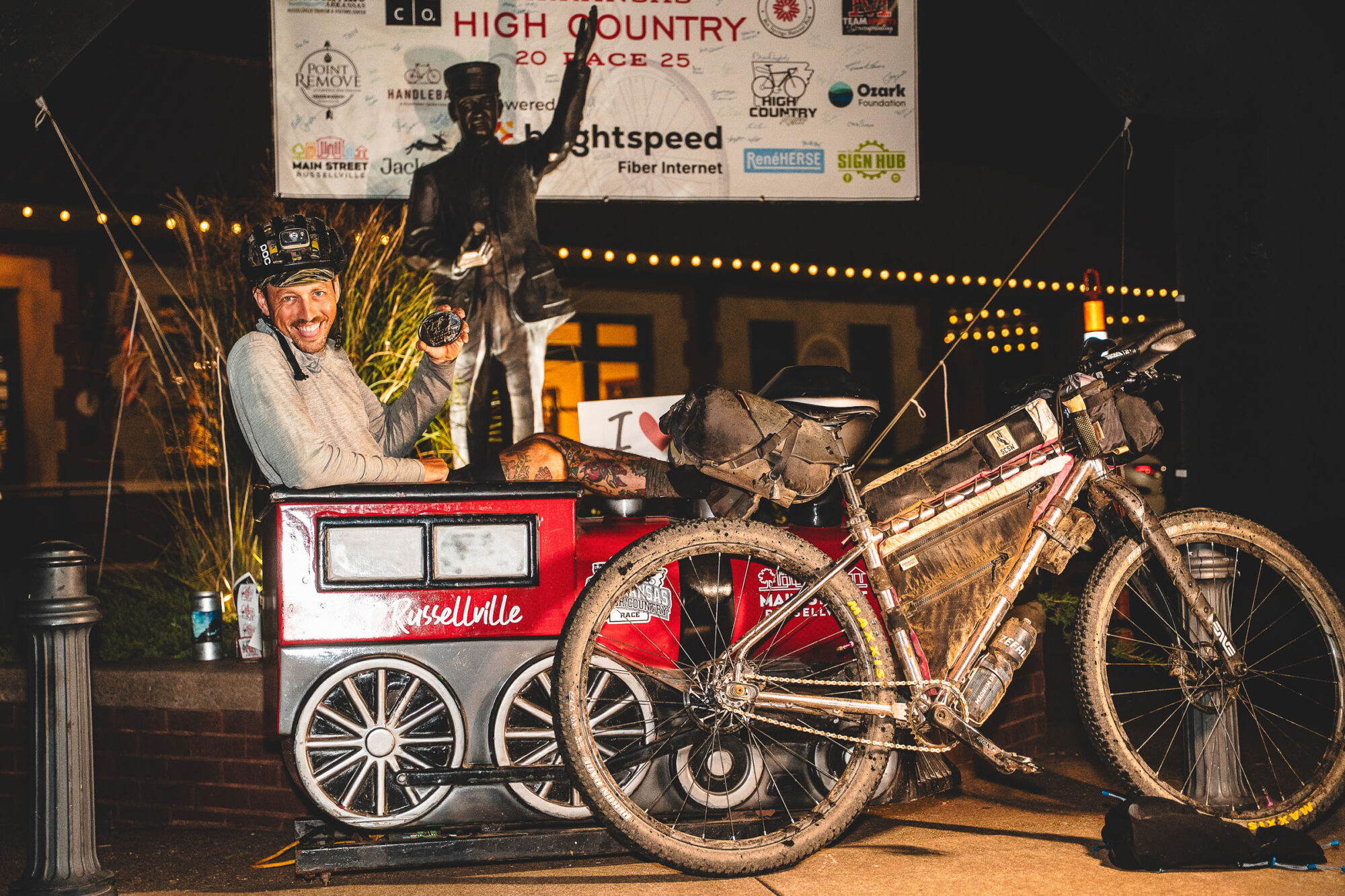 2025 arkansas high country race Tanner Frady