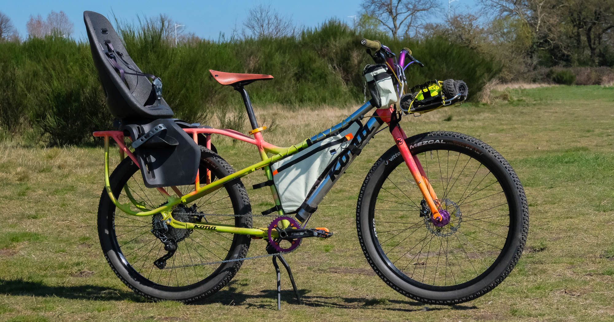 自転車本体 KONA minute Reader's Rig: Craig's Kona MinUte - BIKEPACKING.com