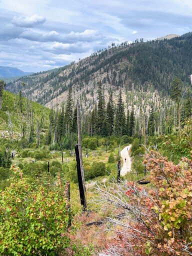 Salmon River Solitude bikepacking route