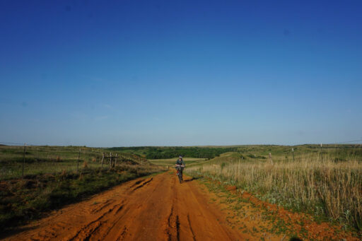 Amber Waves of Grain bikepacking route