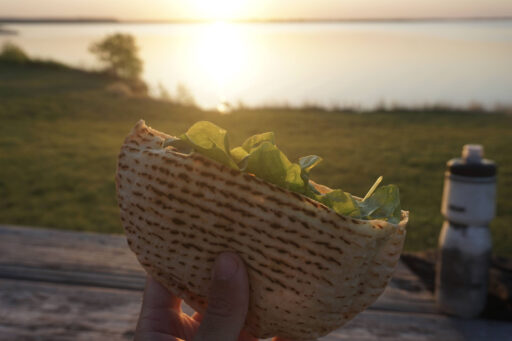 Amber Waves of Grain bikepacking route